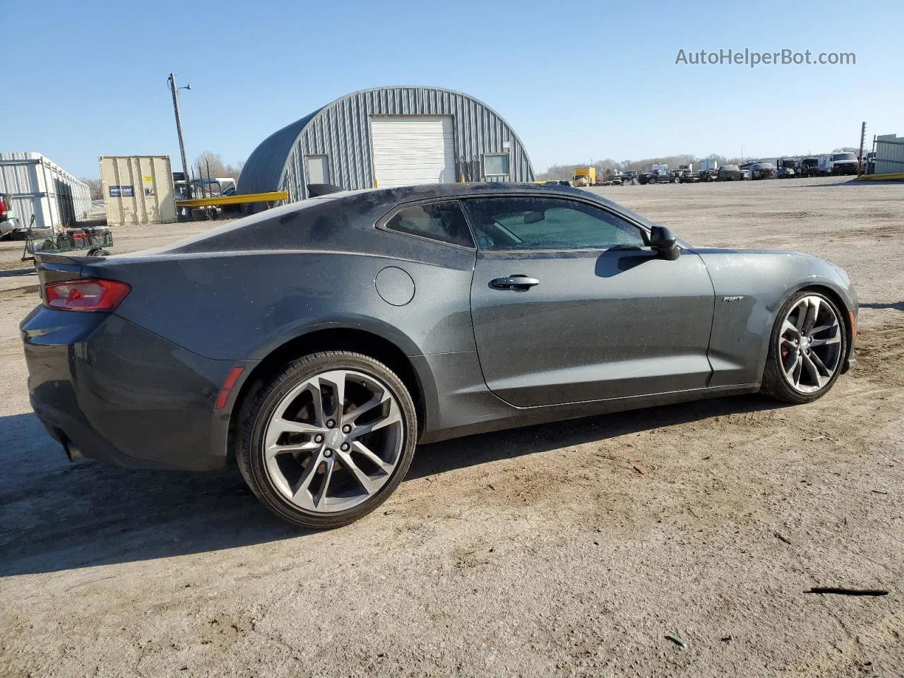 2017 Chevrolet Camaro Lt Gray vin: 1G1FD1RS5H0123709