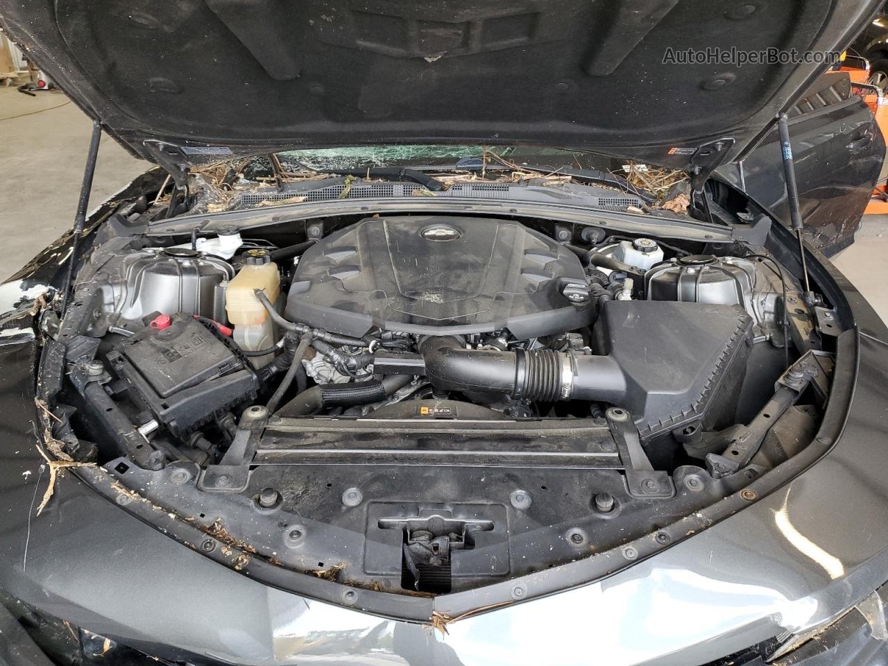 2017 Chevrolet Camaro Lt Угольный vin: 1G1FD1RS6H0132712