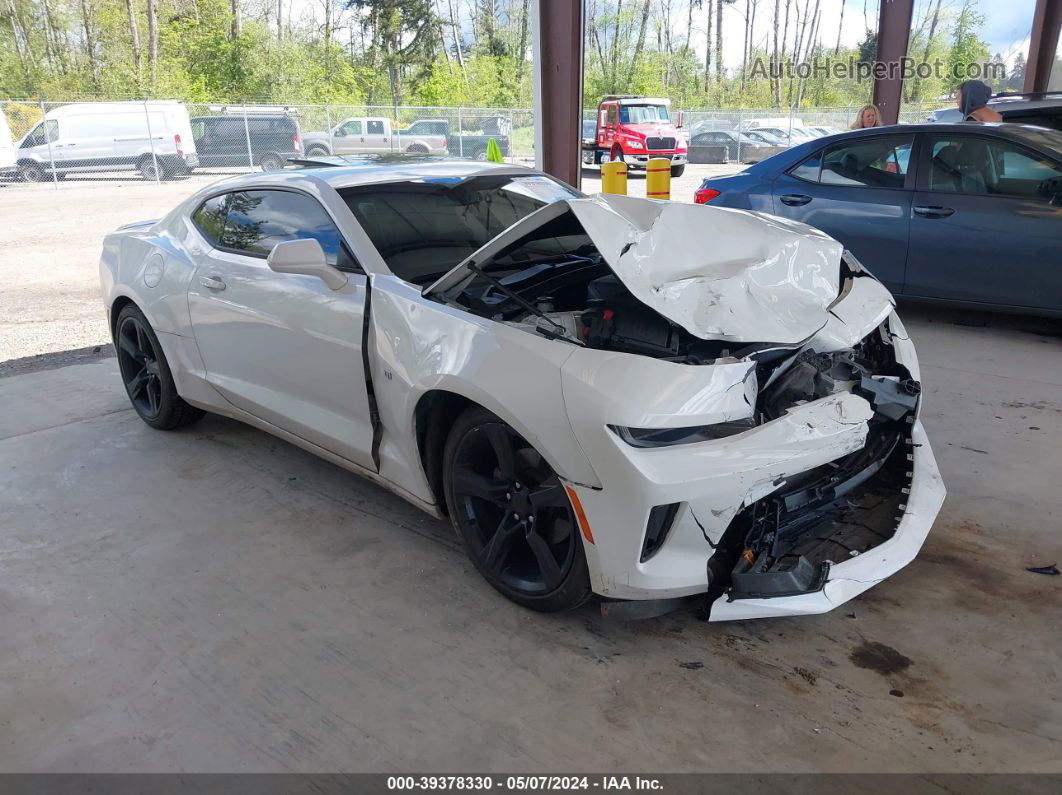 2017 Chevrolet Camaro 2lt White vin: 1G1FD1RS7H0183572