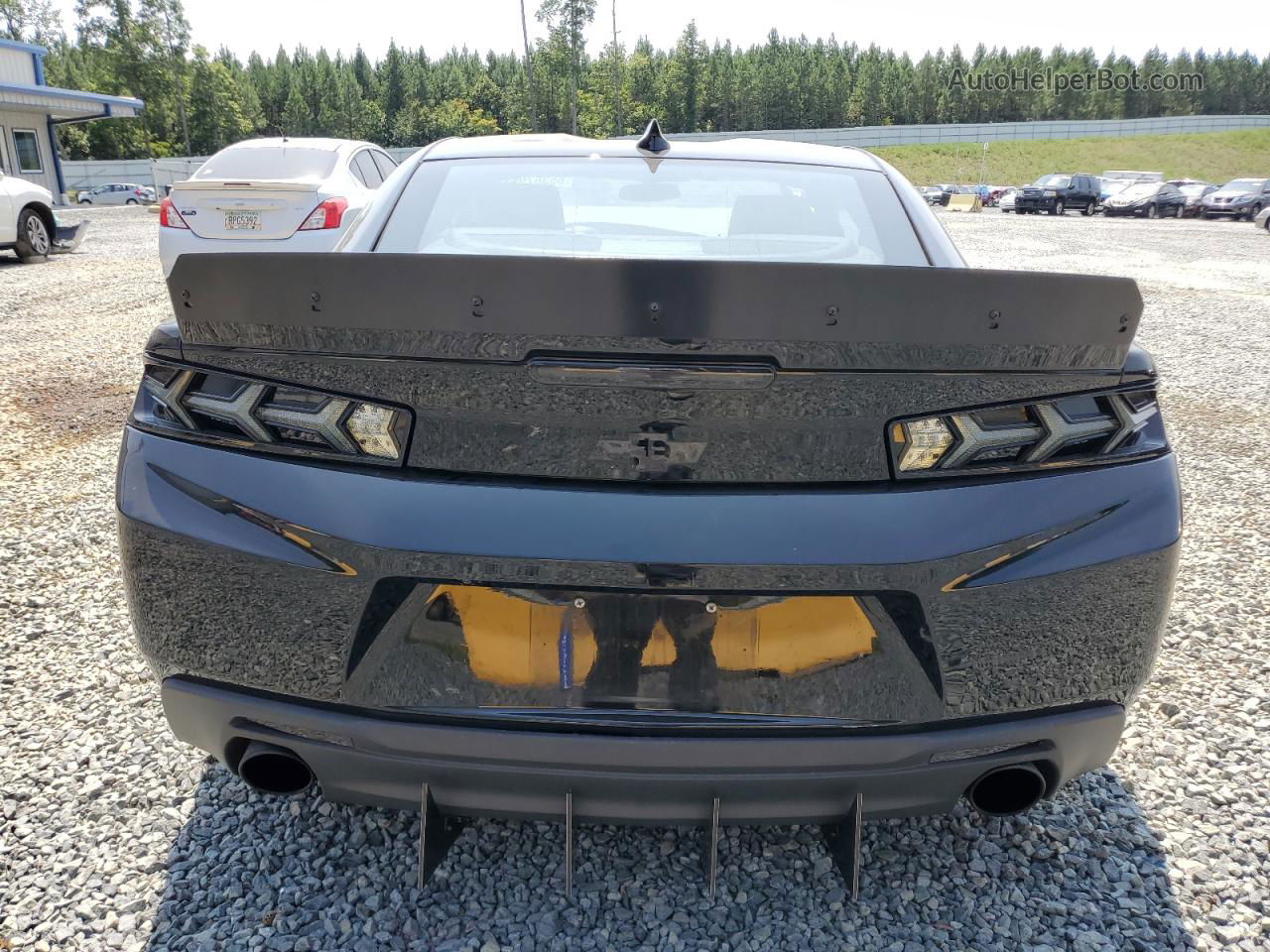 2018 Chevrolet Camaro Lt Black vin: 1G1FD1RS7J0187286