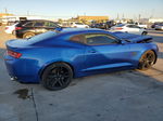 2017 Chevrolet Camaro Lt Blue vin: 1G1FD1RS9H0161587