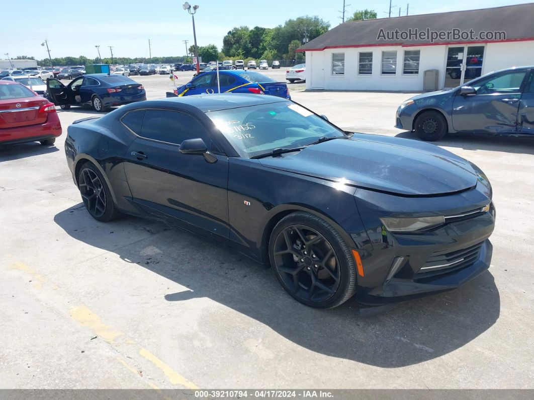 2017 Chevrolet Camaro 2lt Черный vin: 1G1FD1RS9H0171925