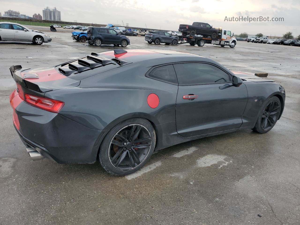 2017 Chevrolet Camaro Lt Gray vin: 1G1FD1RSXH0154311