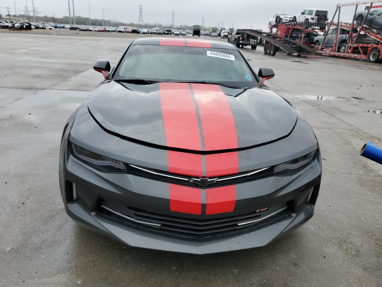 2017 Chevrolet Camaro Lt Gray vin: 1G1FD1RSXH0154311