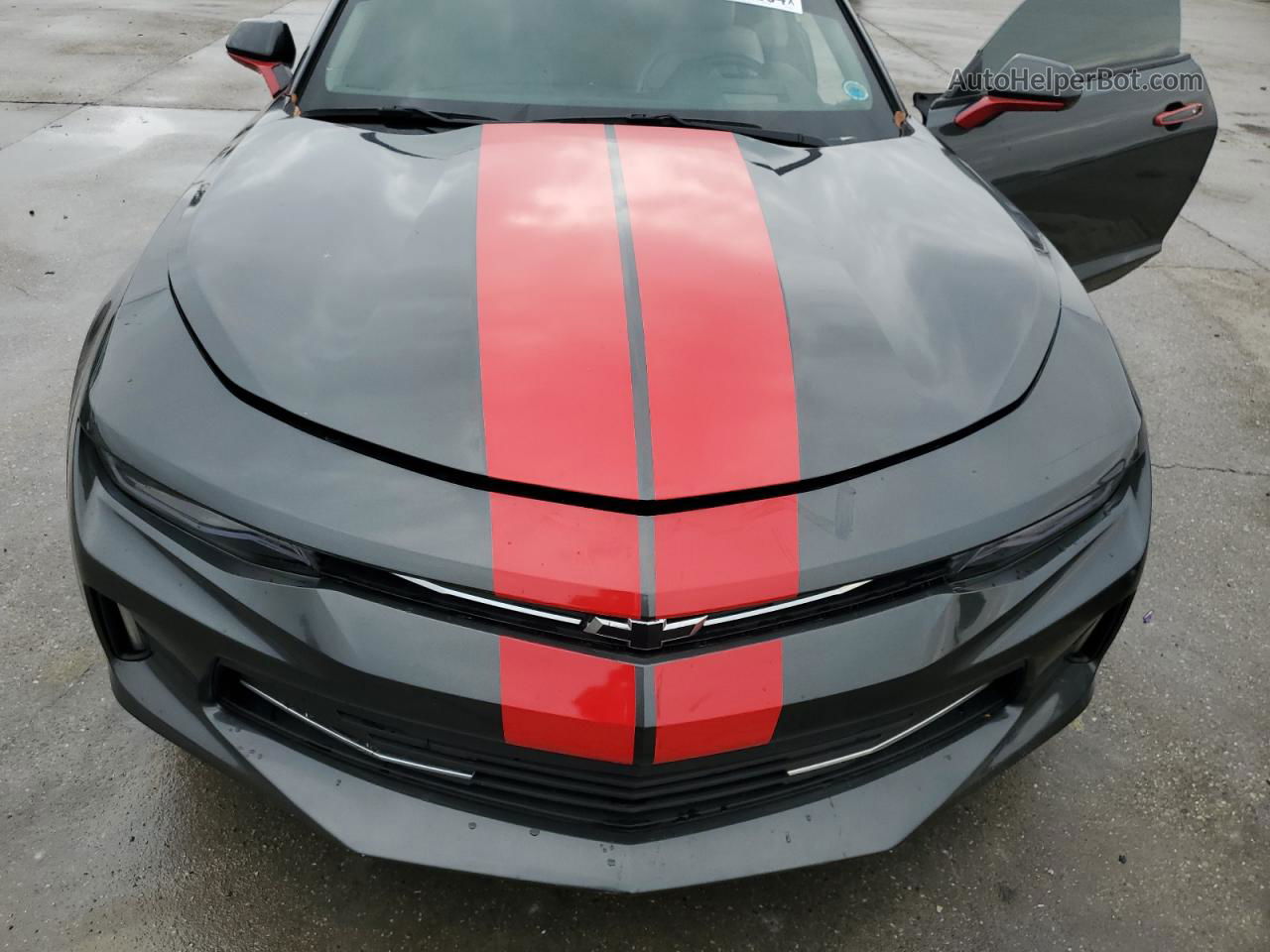 2017 Chevrolet Camaro Lt Gray vin: 1G1FD1RSXH0154311