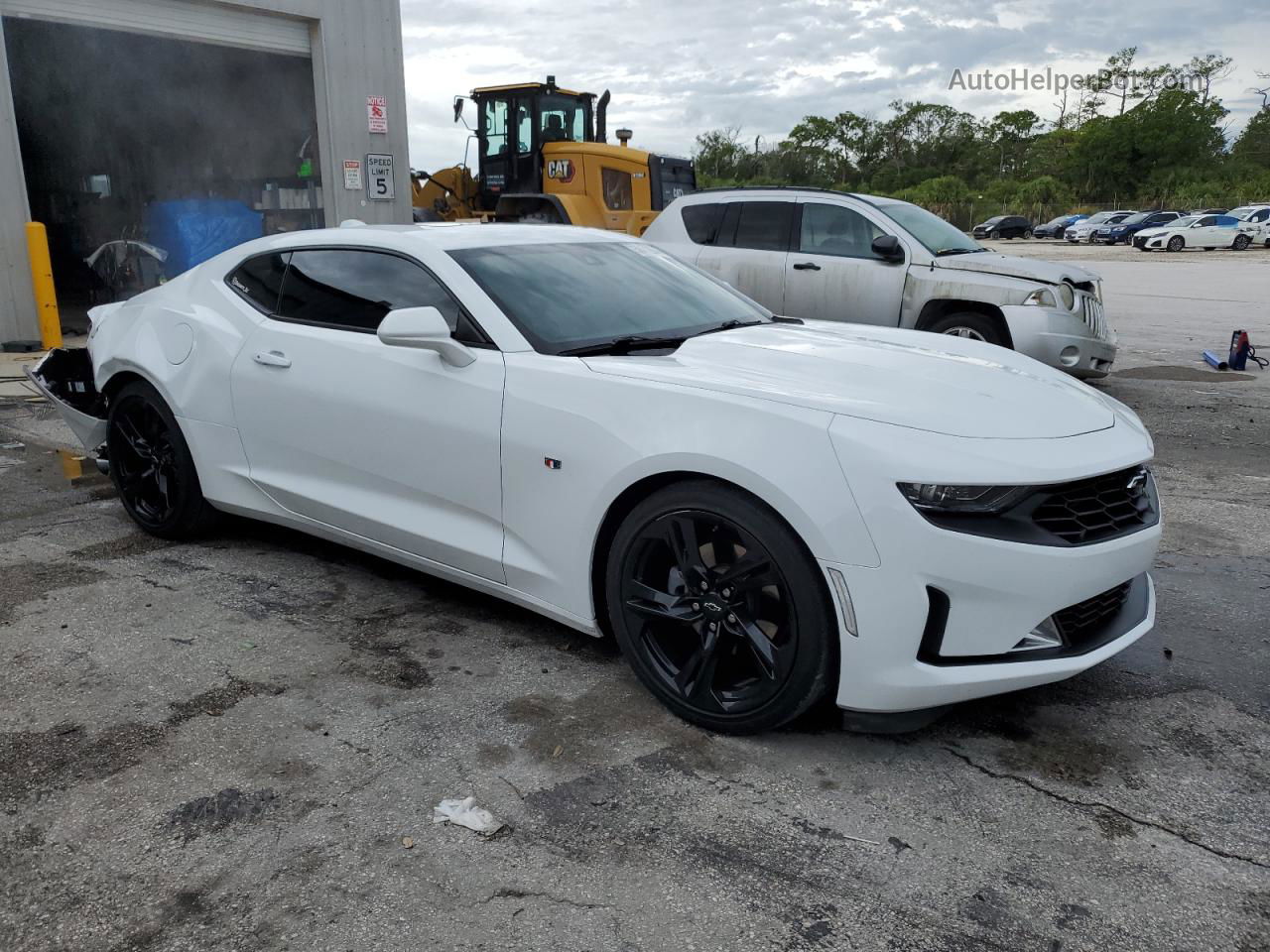 2020 Chevrolet Camaro Lt White vin: 1G1FD1RSXL0149859