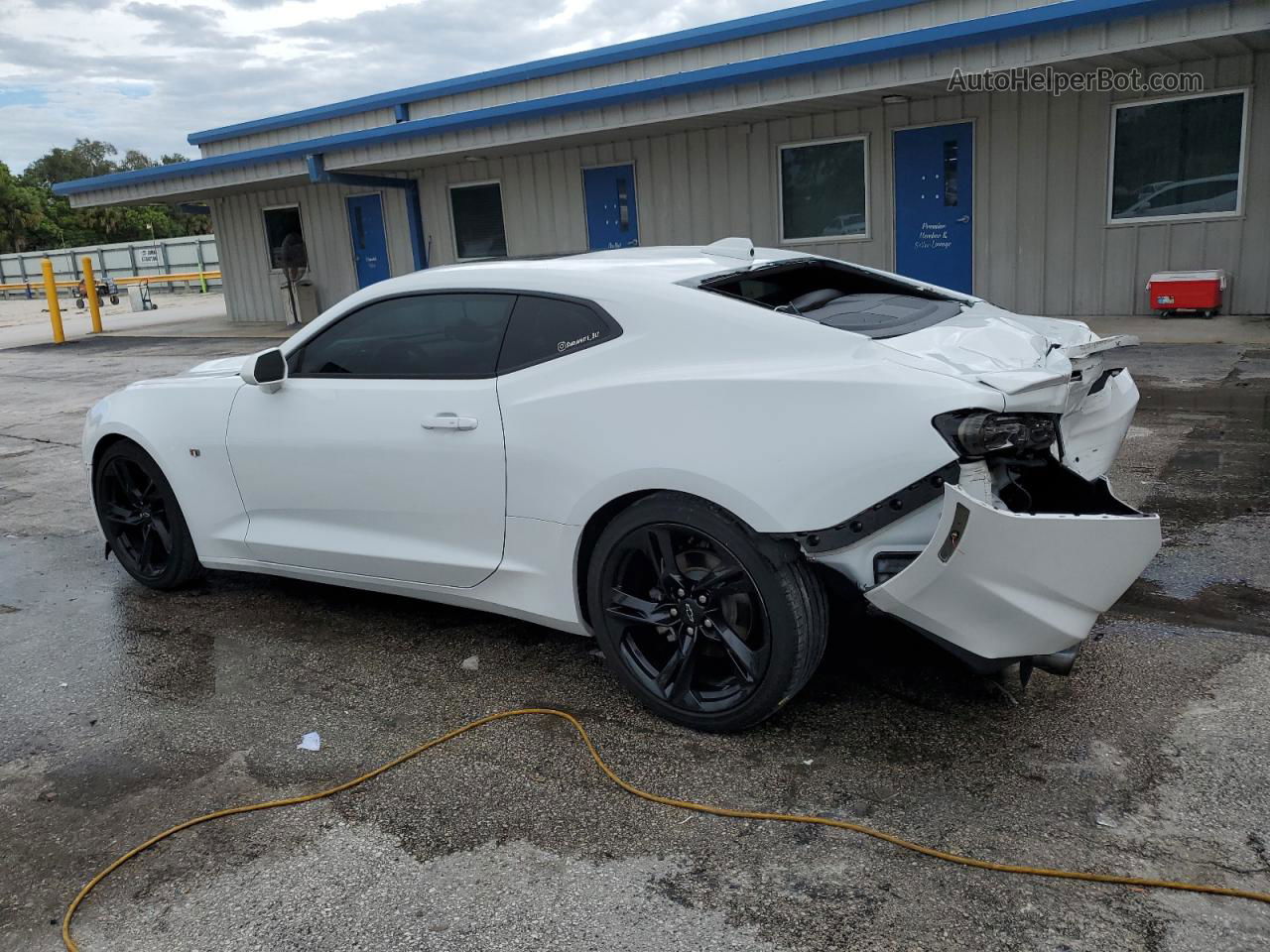 2020 Chevrolet Camaro Lt White vin: 1G1FD1RSXL0149859