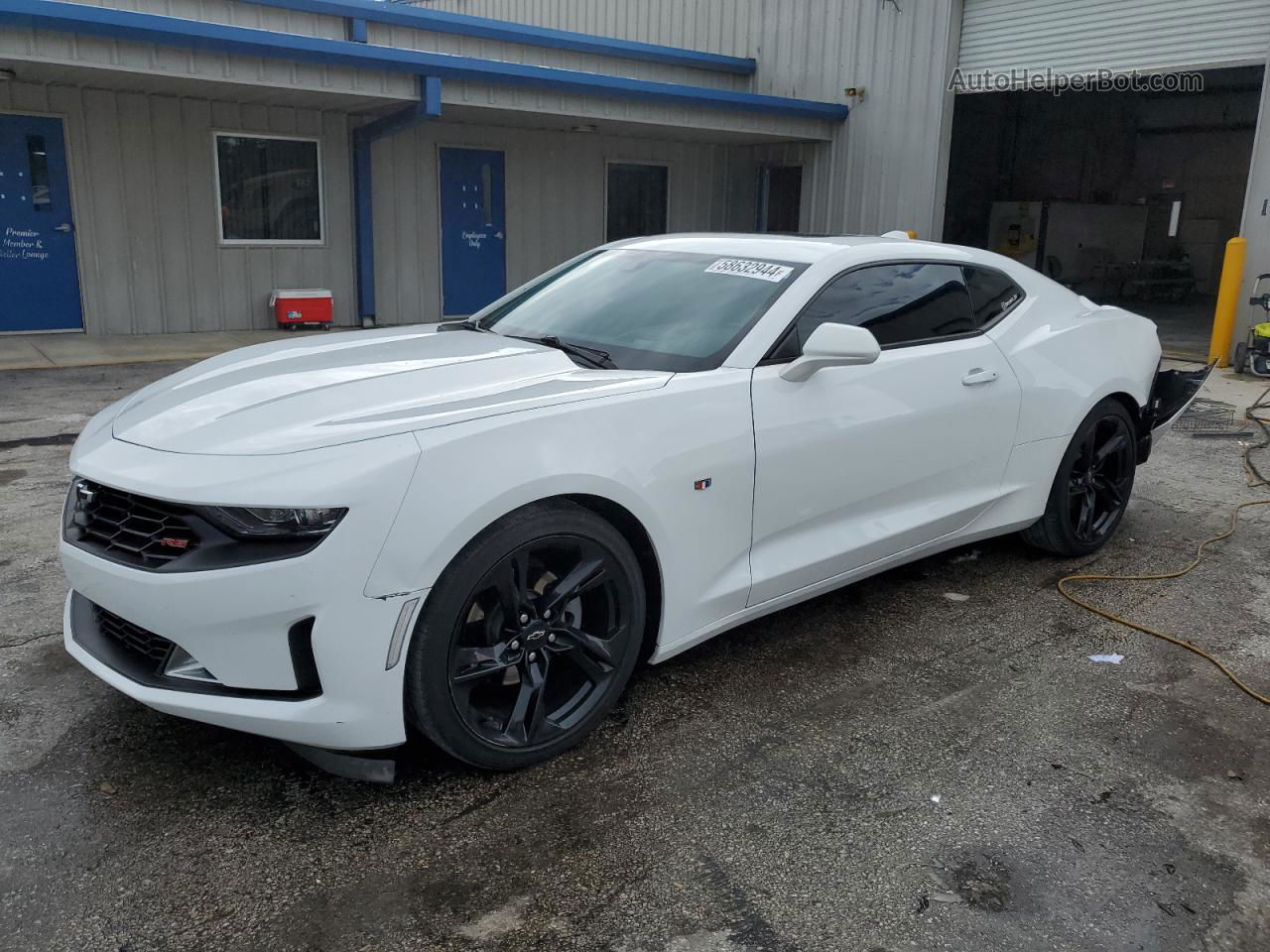 2020 Chevrolet Camaro Lt White vin: 1G1FD1RSXL0149859