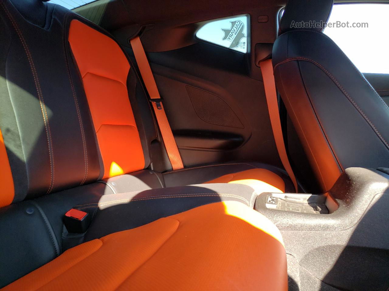 2018 Chevrolet Camaro Lt Orange vin: 1G1FD1RX4J0190870