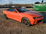 2018 Chevrolet Camaro Lt Orange vin: 1G1FD3DS2J0161777