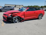 2017 Chevrolet Camaro Lt Red vin: 1G1FD3DS7H0134018