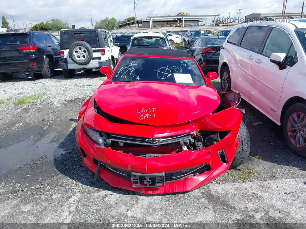 2017 Chevrolet Camaro 2lt Красный vin: 1G1FD3DSXH0115172