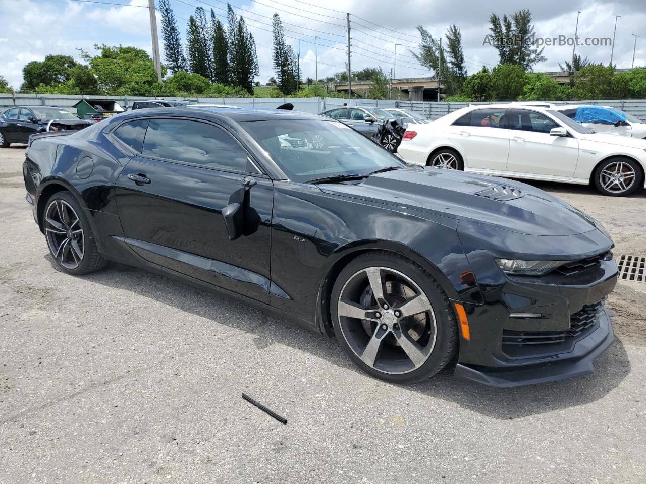 2020 Chevrolet Camaro Lz Черный vin: 1G1FE1R70L0132769