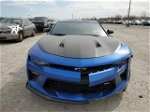 2018 Chevrolet Camaro Ss Blue vin: 1G1FE1R71J0156740