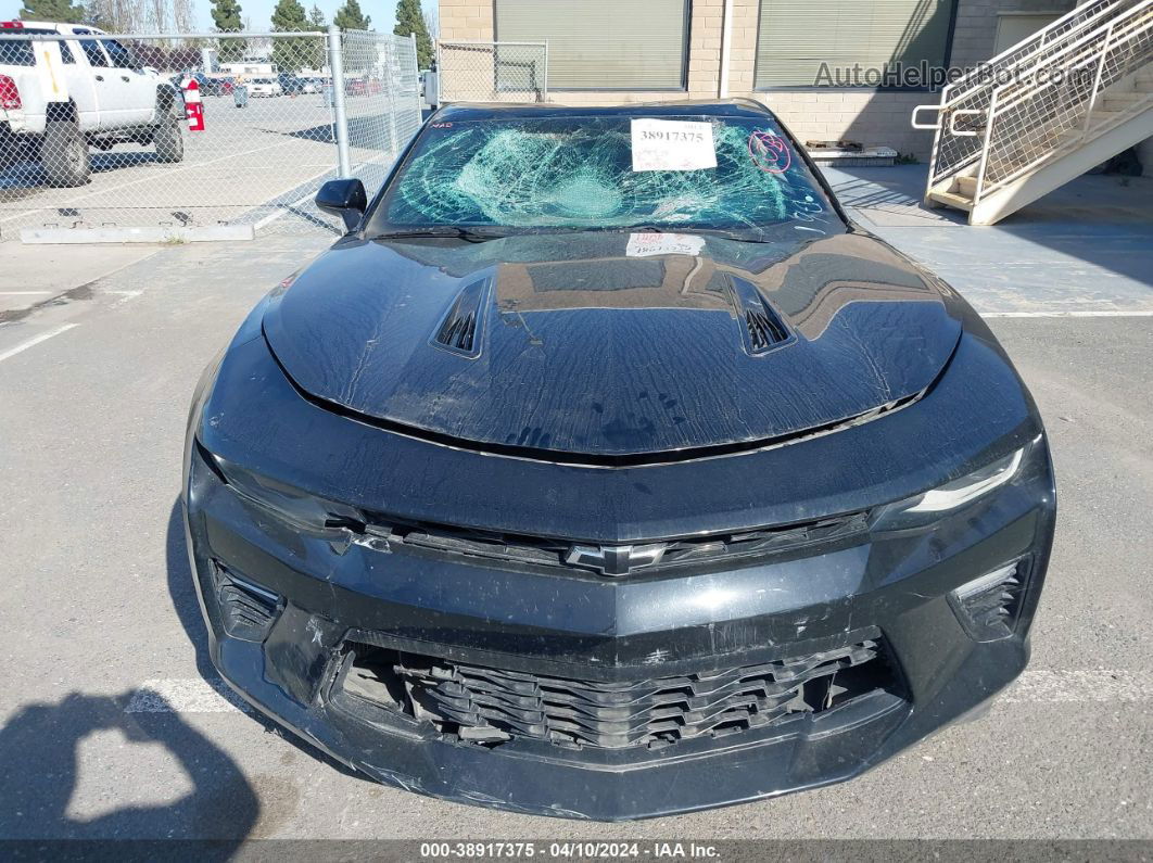 2018 Chevrolet Camaro 1ss Black vin: 1G1FE1R71J0190662