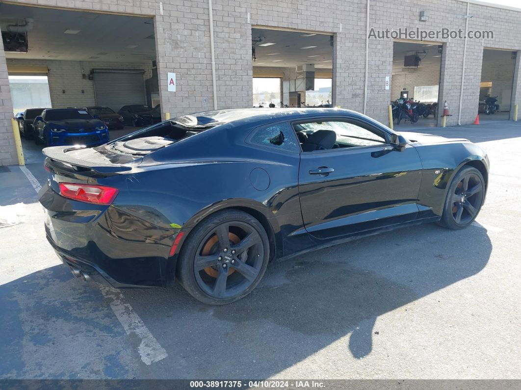 2018 Chevrolet Camaro 1ss Black vin: 1G1FE1R71J0190662