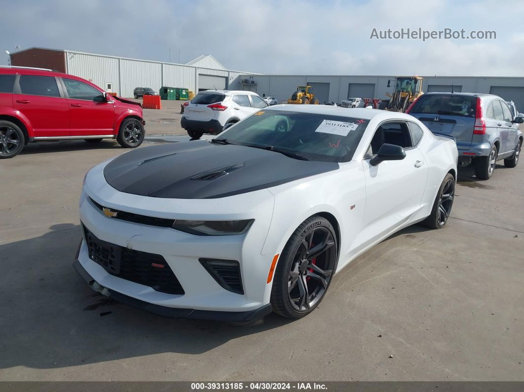 2017 Chevrolet Camaro 1ss White vin: 1G1FE1R72H0178076