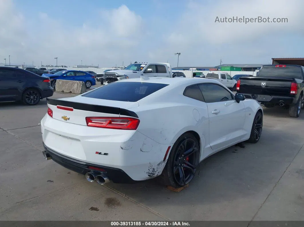 2017 Chevrolet Camaro 1ss White vin: 1G1FE1R72H0178076