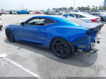 2018 Chevrolet Camaro 1ss Blue vin: 1G1FE1R72J0153975