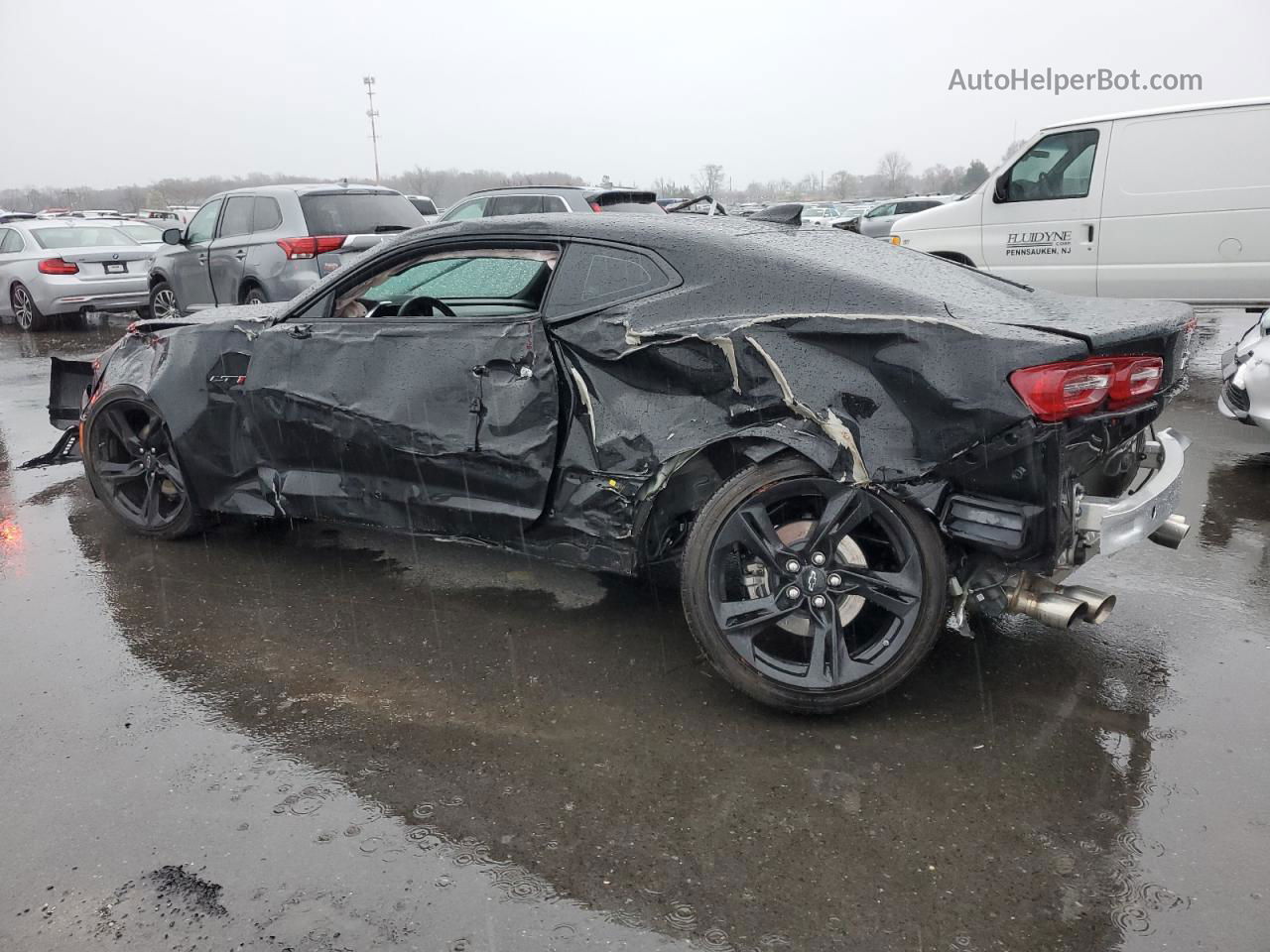 2020 Chevrolet Camaro Lz Black vin: 1G1FE1R72L0137679