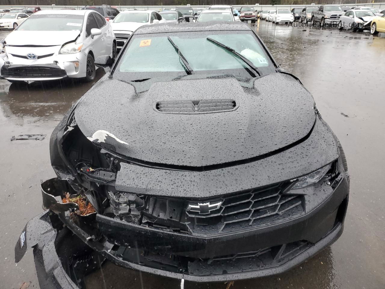 2020 Chevrolet Camaro Lz Black vin: 1G1FE1R72L0137679