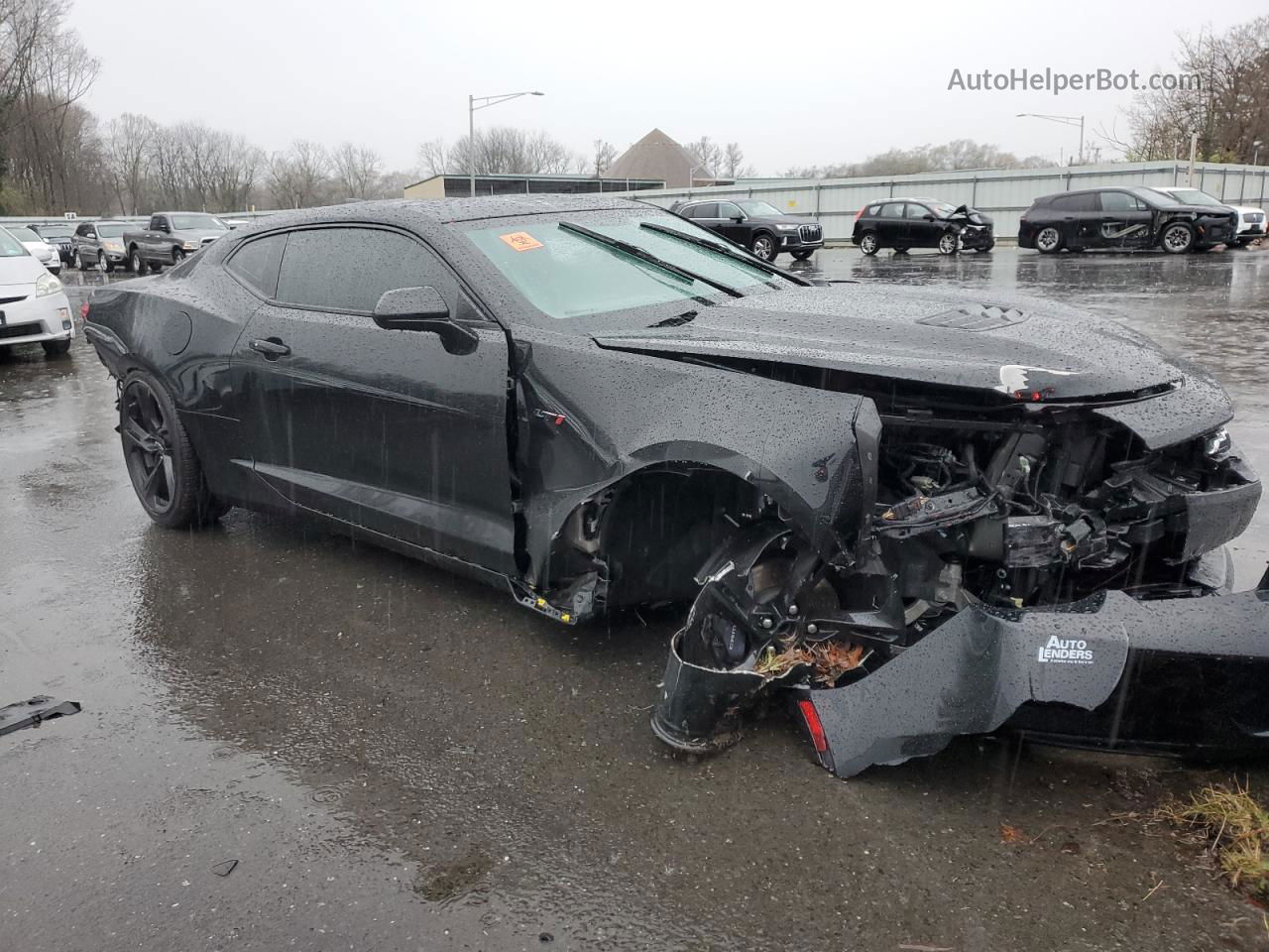 2020 Chevrolet Camaro Lz Черный vin: 1G1FE1R72L0137679