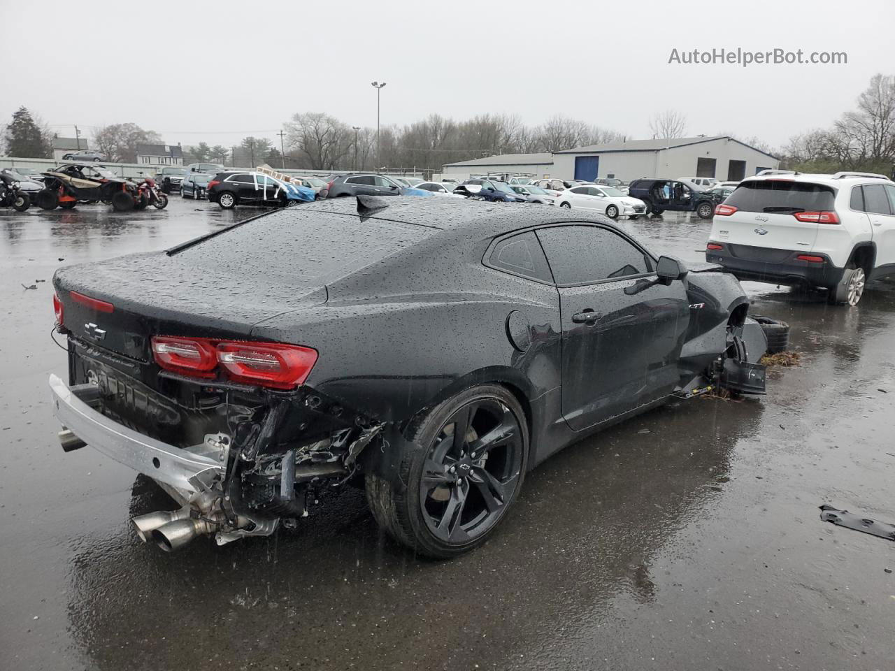 2020 Chevrolet Camaro Lz Черный vin: 1G1FE1R72L0137679