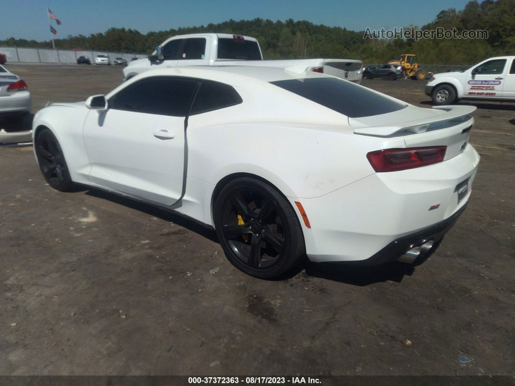 2018 Chevrolet Camaro 1ss White vin: 1G1FE1R73J0136912