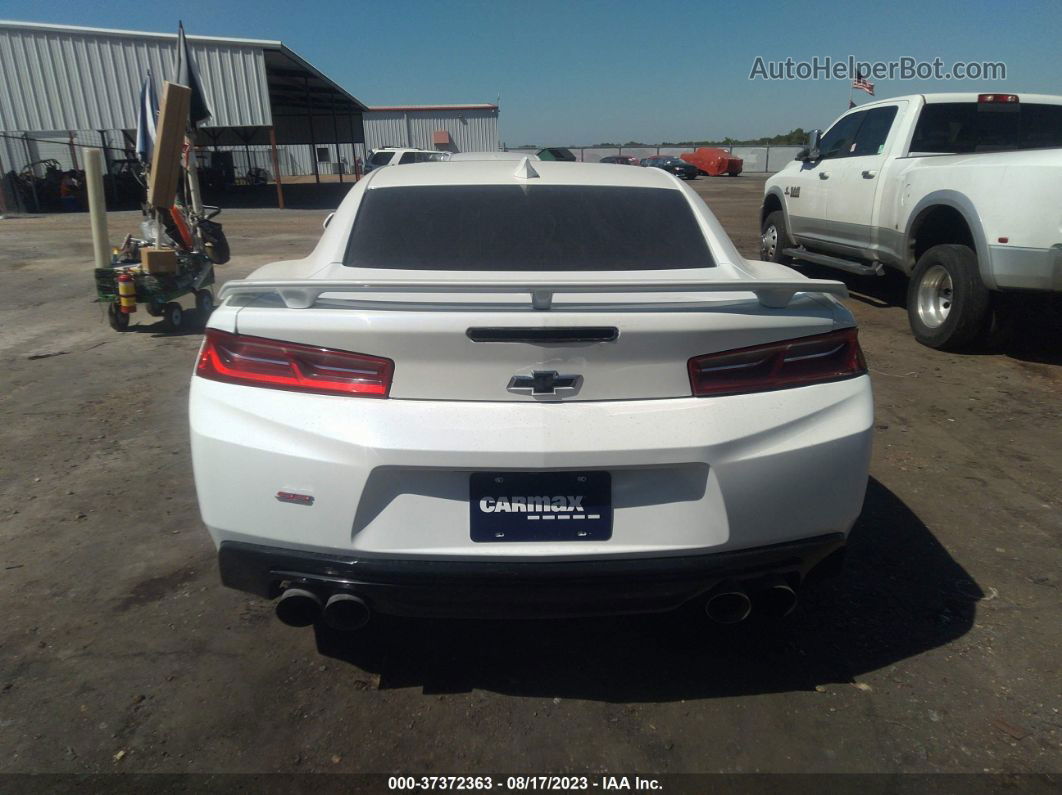 2018 Chevrolet Camaro 1ss White vin: 1G1FE1R73J0136912