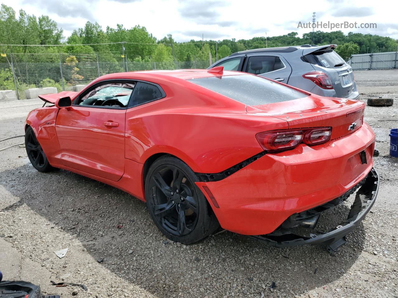 2020 Chevrolet Camaro Lz Красный vin: 1G1FE1R76L0105043