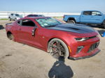 2018 Chevrolet Camaro Ss Burgundy vin: 1G1FE1R77J0117540