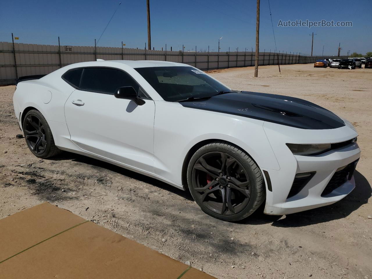 2018 Chevrolet Camaro Ss Two Tone vin: 1G1FE1R77J0118087