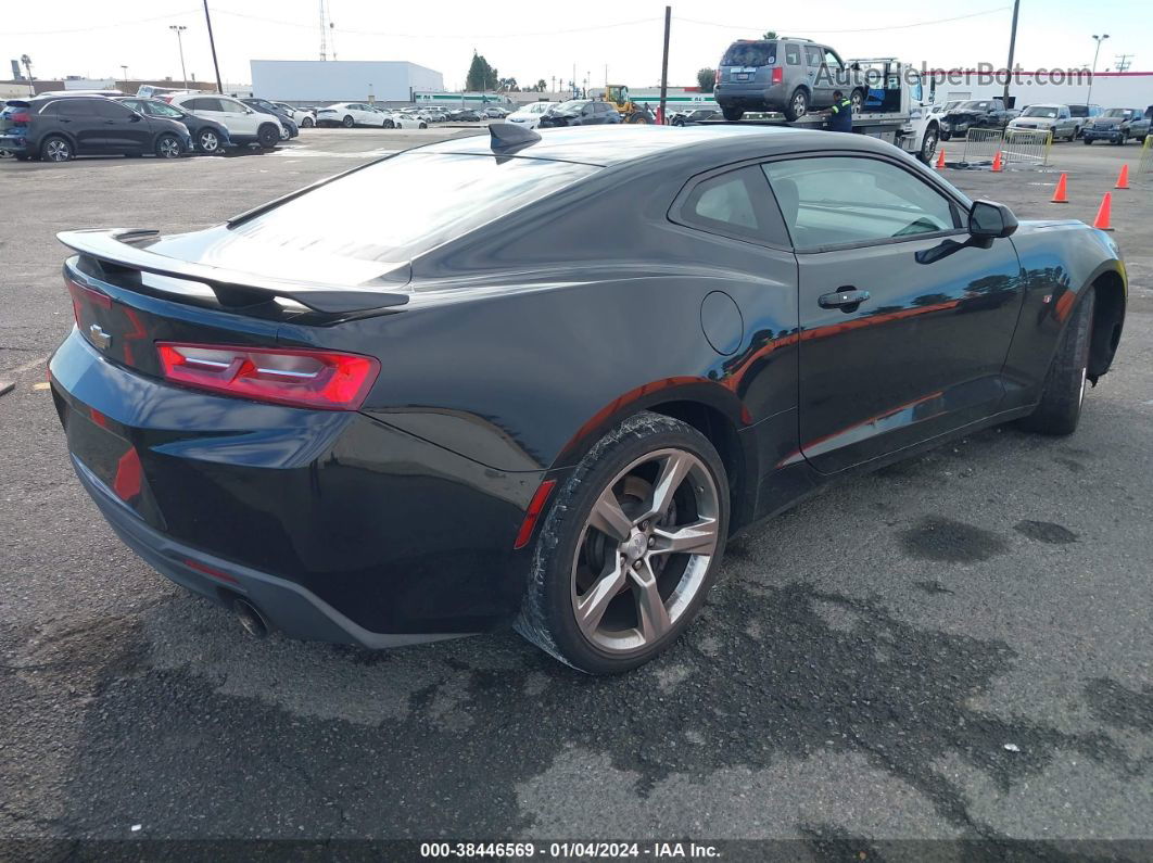 2018 Chevrolet Camaro 1ss Black vin: 1G1FE1R79J0144321