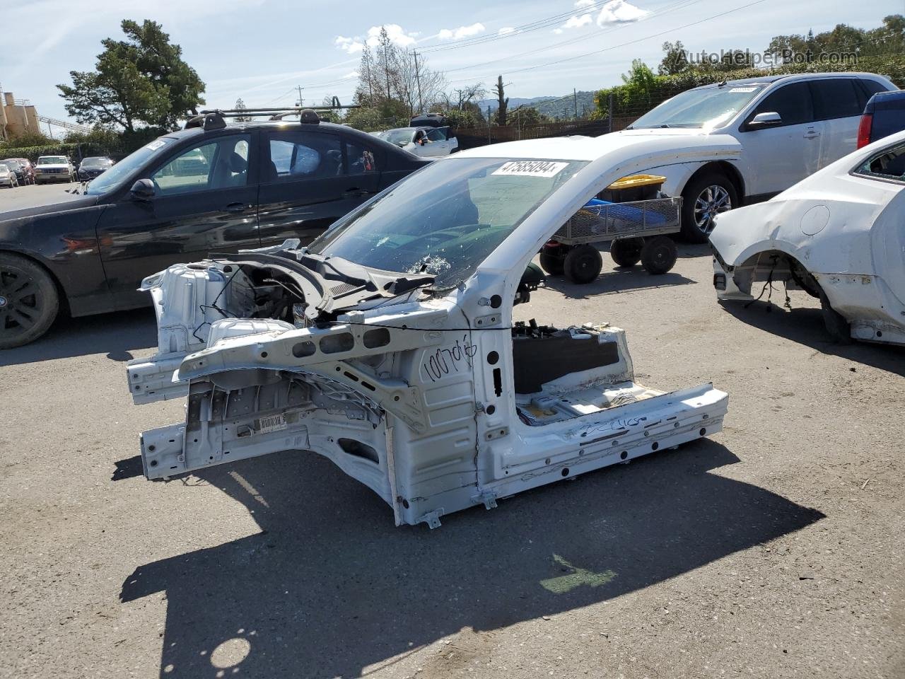 2018 Chevrolet Camaro Ss White vin: 1G1FE1R7XJ0173486