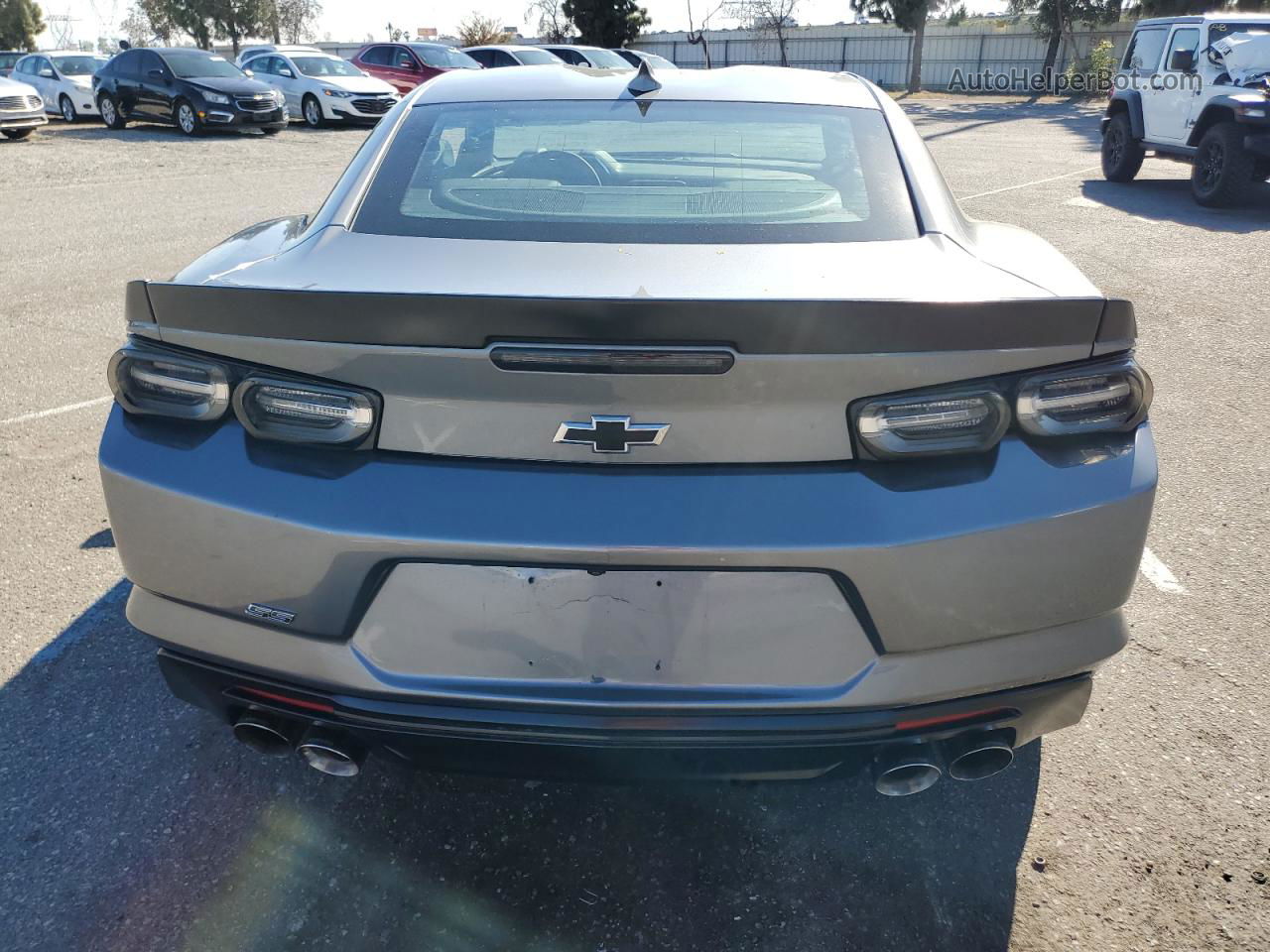 2020 Chevrolet Camaro Lz Charcoal vin: 1G1FE1R7XL0107278