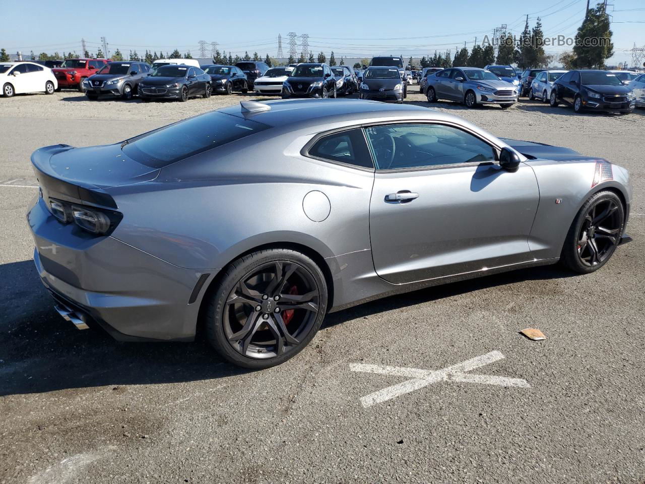 2020 Chevrolet Camaro Lz Charcoal vin: 1G1FE1R7XL0107278