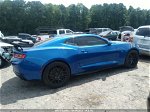 2017 Chevrolet Camaro 1ss Blue vin: 1G1FF1R70H0119105