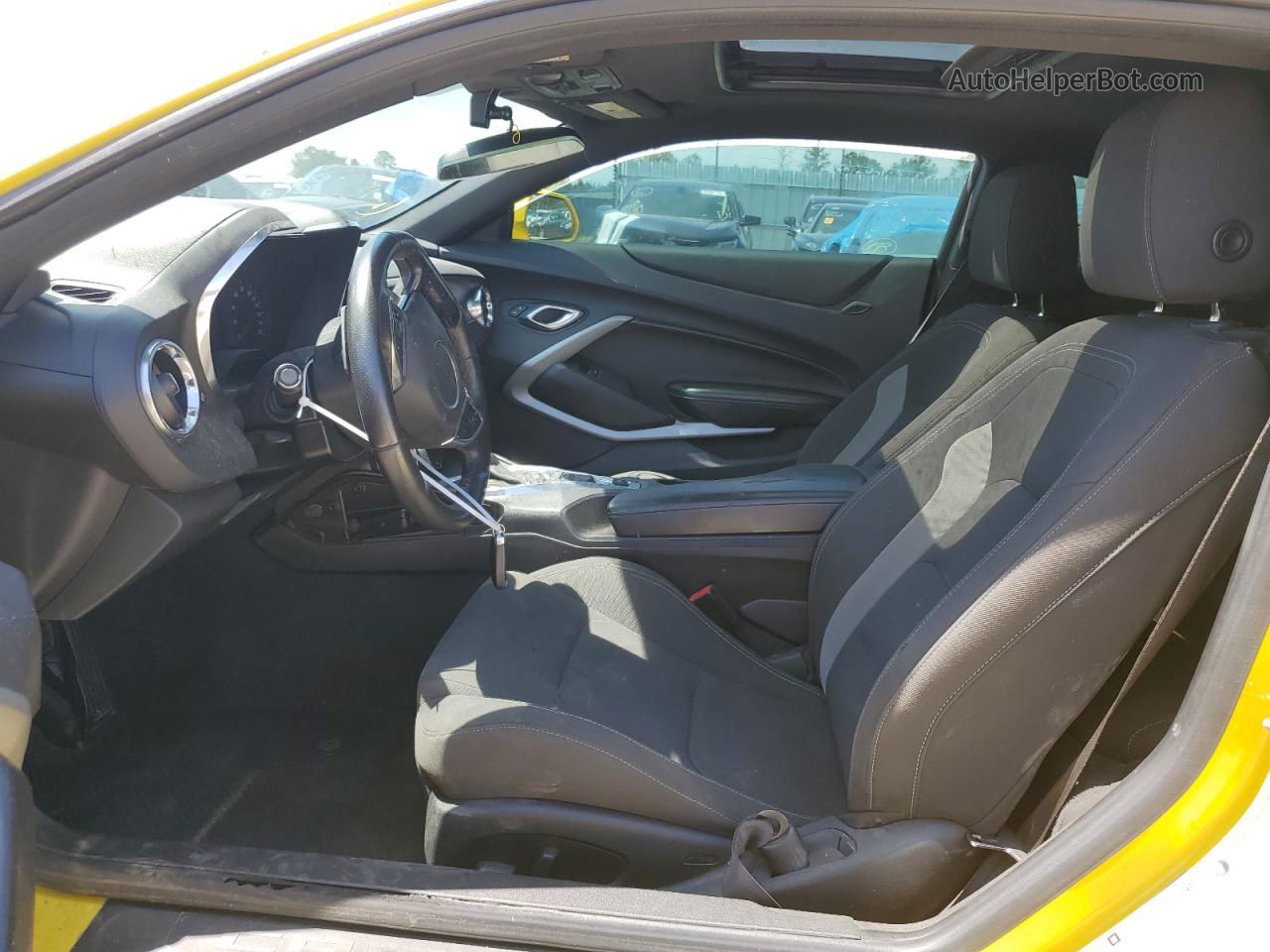 2018 Chevrolet Camaro Ss Yellow vin: 1G1FF1R70J0128019