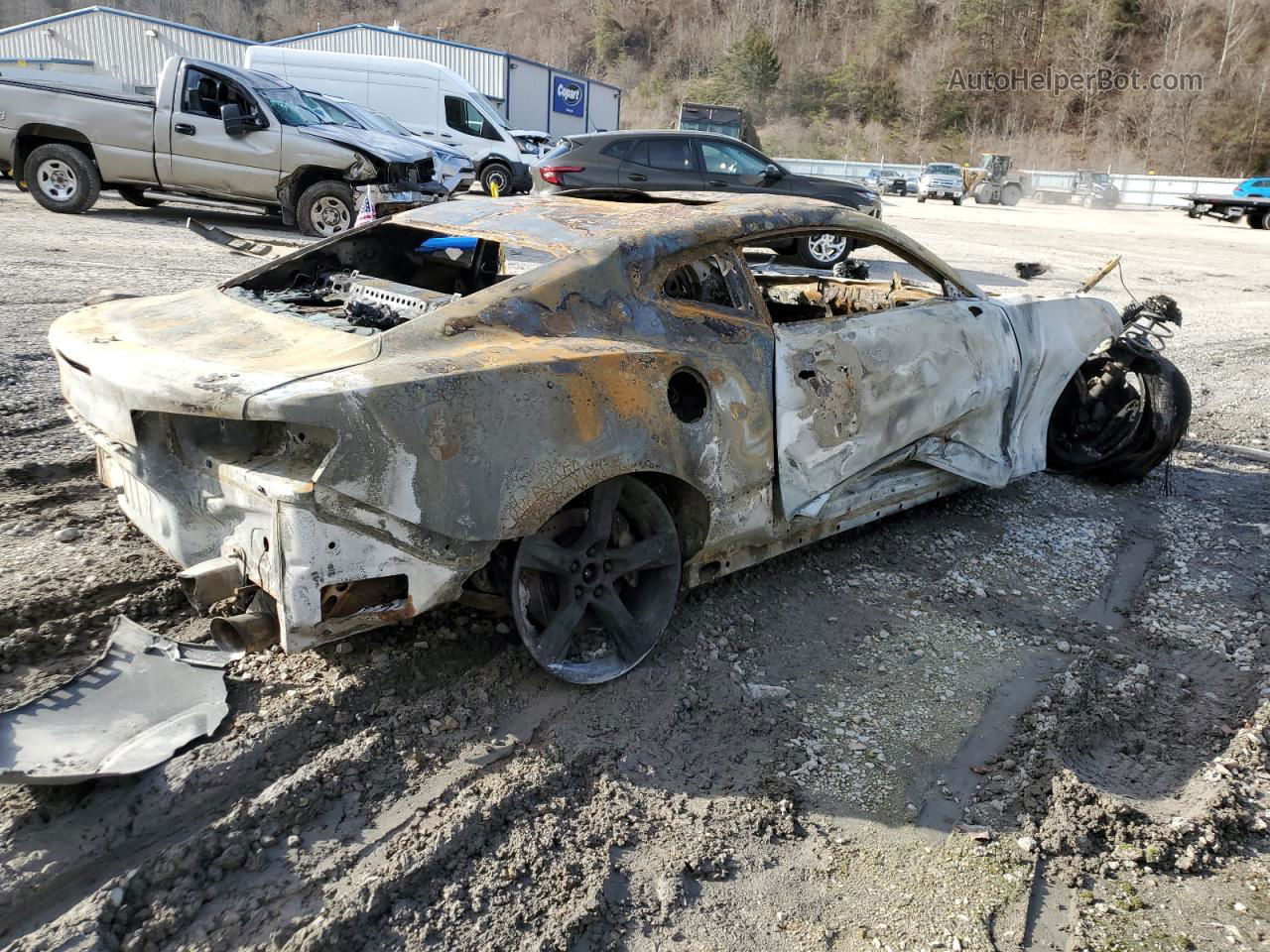 2018 Chevrolet Camaro Ss Burn vin: 1G1FF1R70J0151607