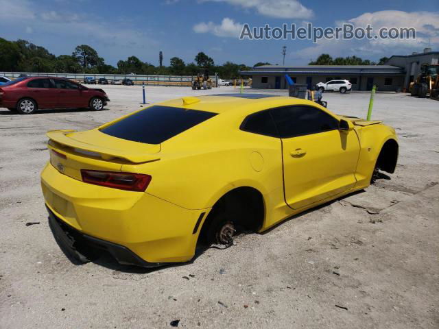 2018 Chevrolet Camaro Ss Желтый vin: 1G1FF1R71J0155259