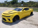 2018 Chevrolet Camaro Ss Yellow vin: 1G1FF1R71J0155259