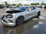 2018 Chevrolet Camaro Ss Silver vin: 1G1FF1R71J0182610