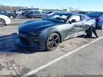 2018 Chevrolet Camaro 1ss Gray vin: 1G1FF1R71J0189623