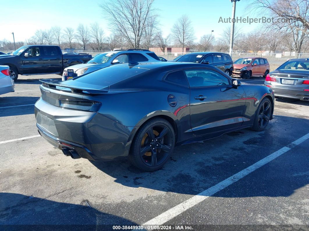 2018 Chevrolet Camaro 1ss Gray vin: 1G1FF1R71J0189623