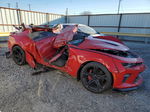 2017 Chevrolet Camaro Ss Red vin: 1G1FF1R72H0143051