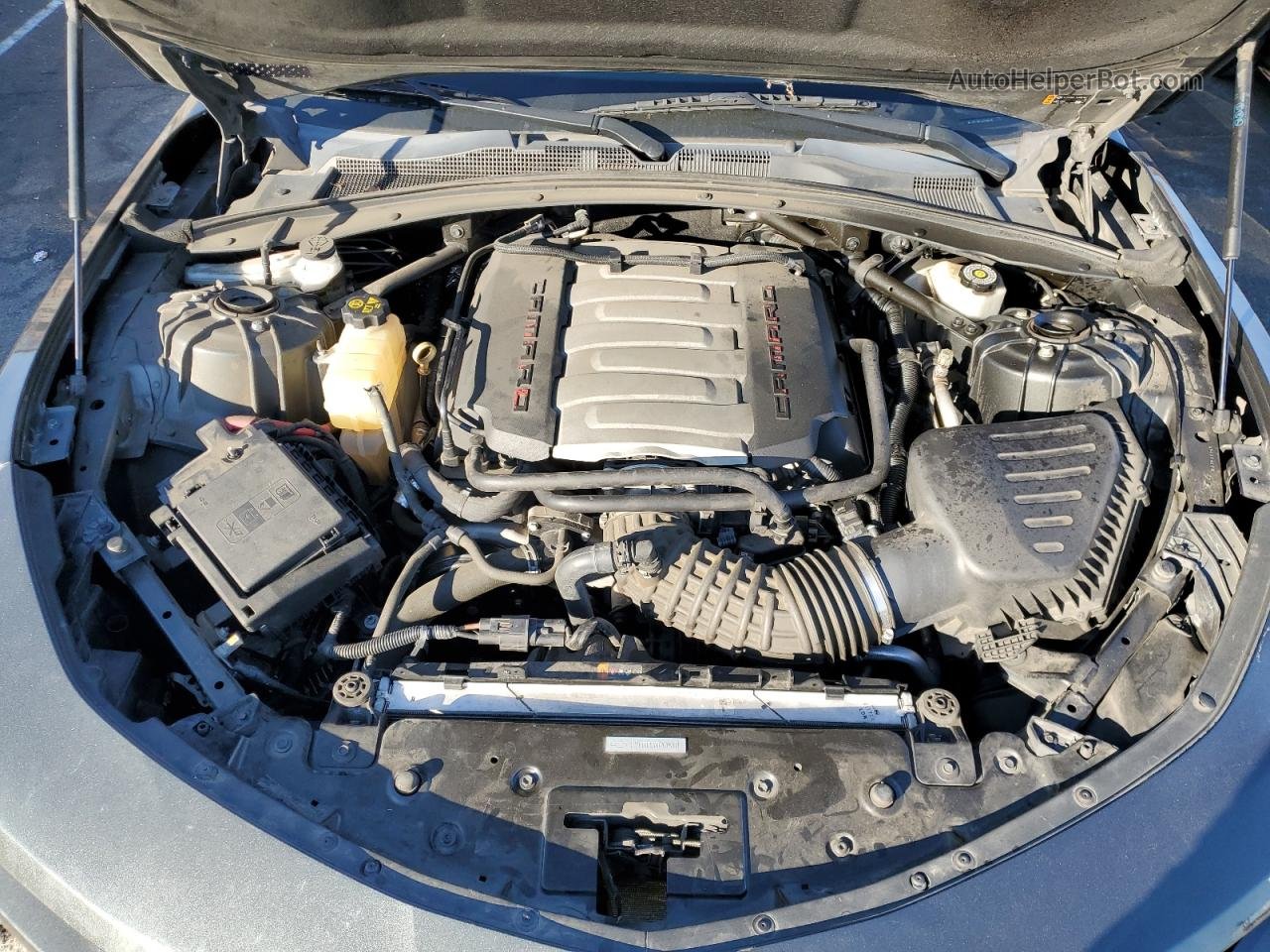 2018 Chevrolet Camaro Ss Gray vin: 1G1FF1R72J0150328