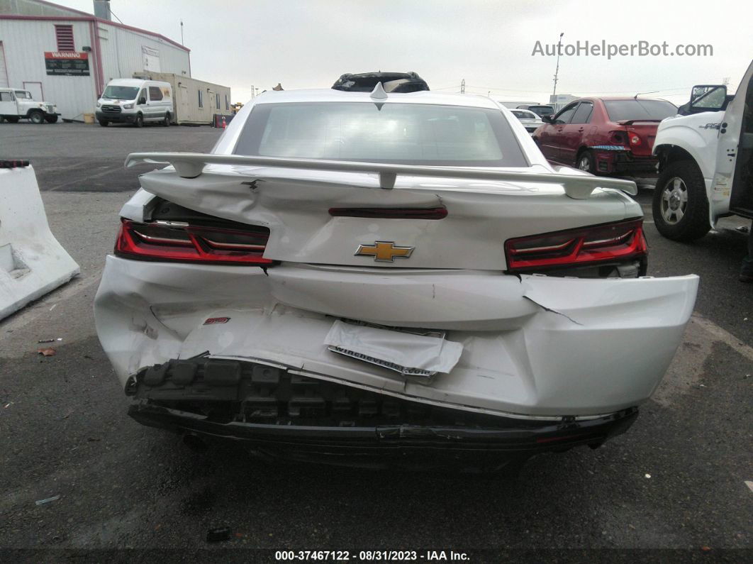 2018 Chevrolet Camaro 1ss White vin: 1G1FF1R72J0168134