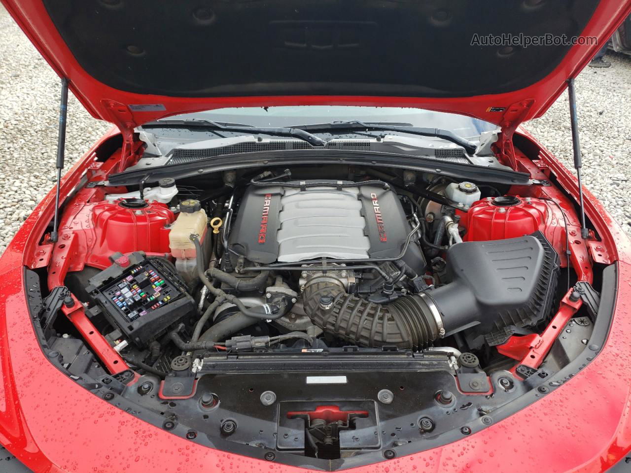 2020 Chevrolet Camaro Lz Red vin: 1G1FF1R73L0107166