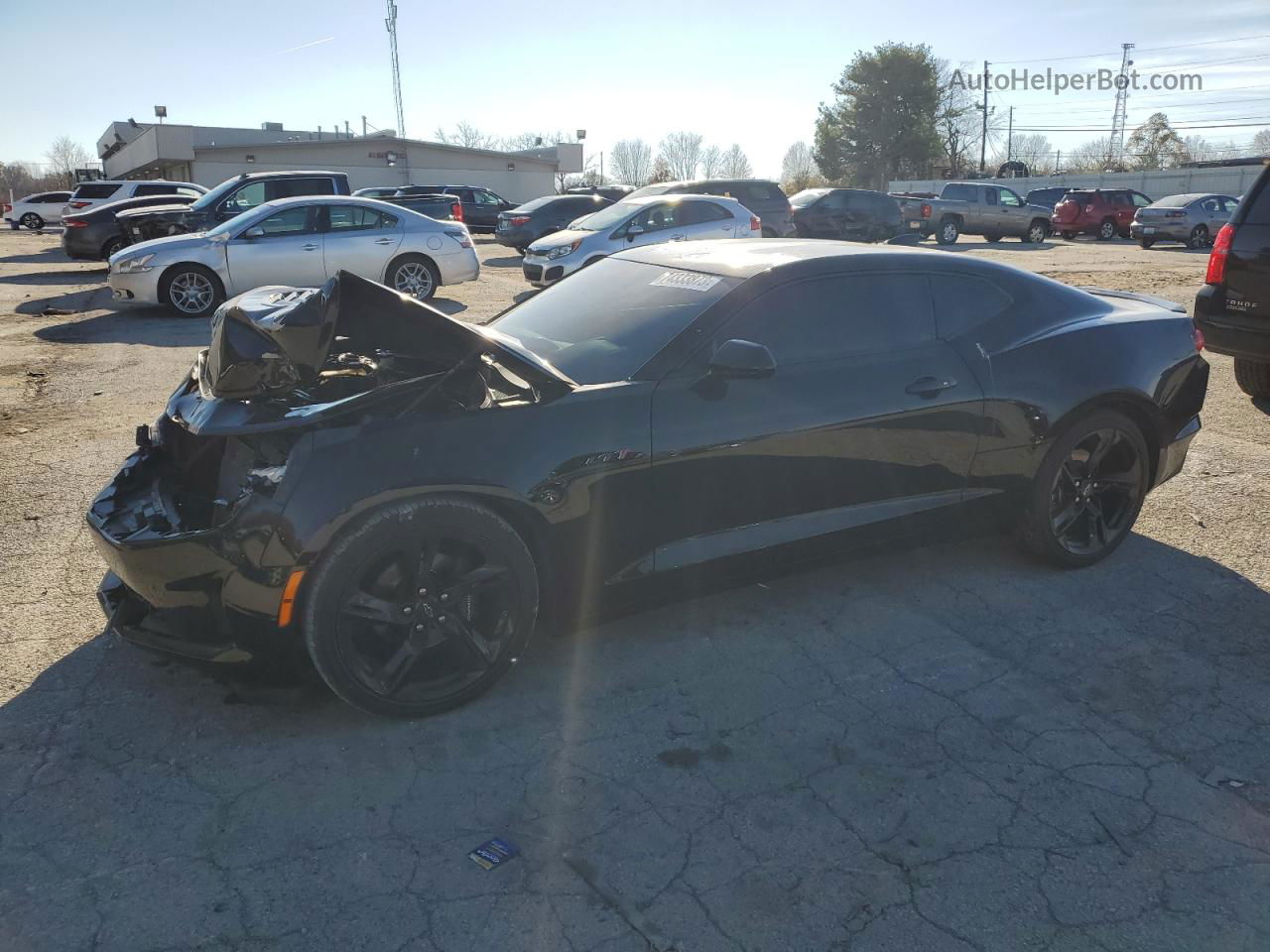 2020 Chevrolet Camaro Lz Black vin: 1G1FF1R73L0111041