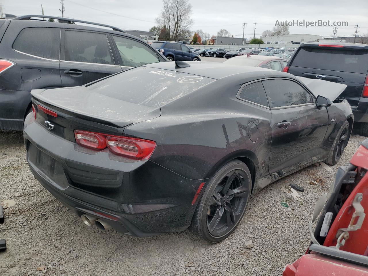 2020 Chevrolet Camaro Lz Black vin: 1G1FF1R73L0111041